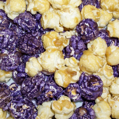 Peanut Butter & Jelly Popcorn | Made in Small Batches | Party Popcorn | Peanut Butter and Jelly Lovers | Bringing Childhood Snacks Back | Sweet, Salty, and Fruity Flavor | Popped Popcorn | Pack of 4 | Shipping Included