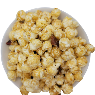 Butter Pecan Popcorn | Made in Small Batches | Party Popcorn | Pecan Lovers | Ready To Eat | Popped Popcorn Snack | Movie Night Essential | Sweet and Savory