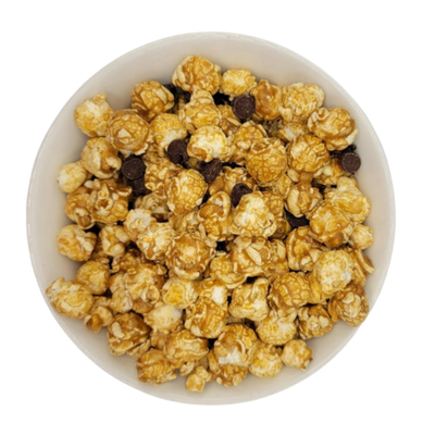 Chocolate Chip Cookie Dough Popcorn | Made in Small Batches | Party Popcorn | Cookie Monster | Cookie Lovers | Movie Night Essential | Ready to Eat | Sweet Treat
