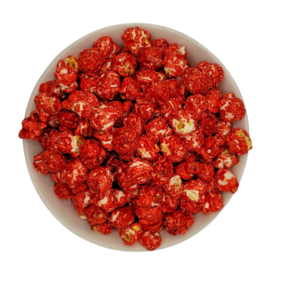 Cinnamon Candy Popcorn | Made in Small Batches | Party Popcorn | Movie Night Essential | Popped Popcorn | Cinnamon Lovers | Sweet and Spicy Treat | Pack of 12 | Shipping Included