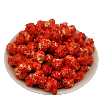 Cinnamon Candy Popcorn | Made in Small Batches | Party Popcorn | Movie Night Essential | Popped Popcorn | Cinnamon Lovers | Sweet and Spicy Treat | Pack of 12 | Shipping Included