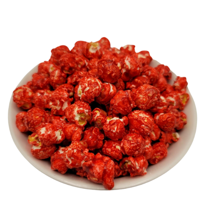 Cinnamon Candy Popcorn | Made in Small Batches | Party Popcorn | Cinnamon Lovers | Popped Popcorn Snack | Ready to Eat | Sweet and Spicy Treat | Pack of 3 | Shipping Included