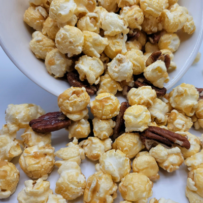 Sugar Free Butter Pecan Popcorn | Made in Small Batches | Party Popcorn | Pack of 3 | Shipping Included