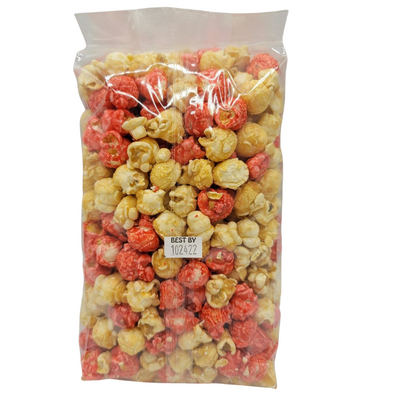 Strawberry & Vanilla Popcorn | Perfect For Strawberry Shortcake Lovers | Sweet Strawberries Blended With Creamy, Rich Vanilla | Great On-The-Go Snack | Made in Small Batches | Party Popcorn  | Pack of 12 | Shipping Included