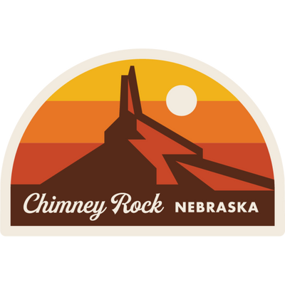 Chimney Rock | Weather Resistant Sticker