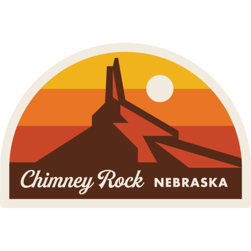 Chimney Rock | Weather Resistant Sticker