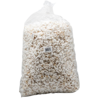 Family Size White Butterfly Popped Popcorn | 20 oz. Bag | Fresh Taste | Light and Fluffy Popped Kernels | Healthy, Quick Snack | Affordable | Perfect for Any Get Together | Salty and Buttery Flavor | Nebraska White Popcorn