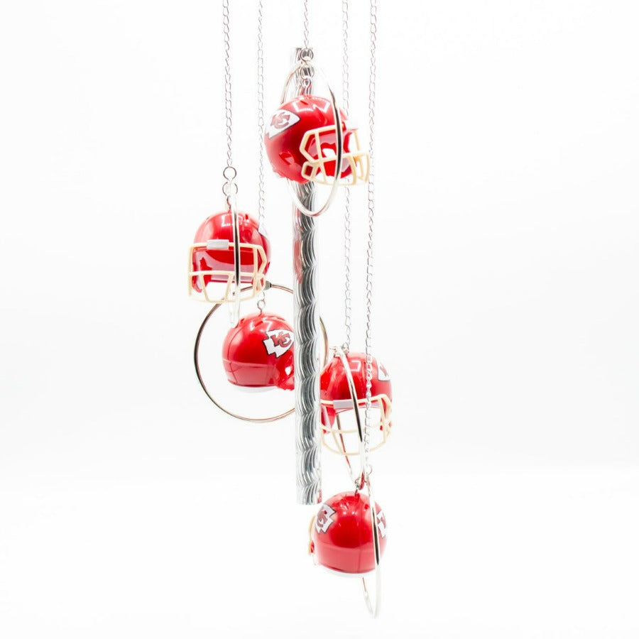 Kansas City Chiefs Football Wind Chime | MAAC Wind Chimes