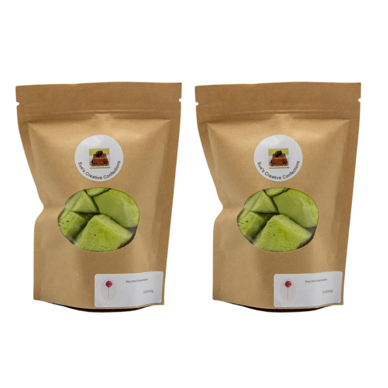 Key Lime Pie Gourmet Marshmallows | Hand Crafted in Small Batches | 2 Pack | Shipping Included