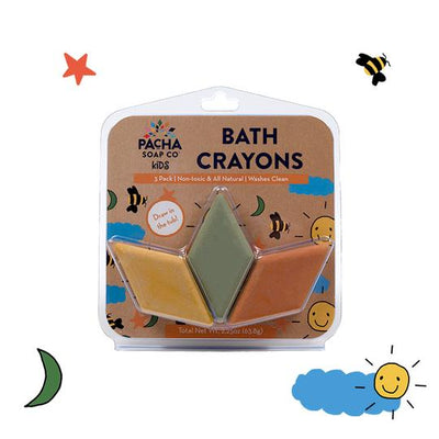 Warm Bath Crayons | Just for Kids | Non-Toxic and All Natural