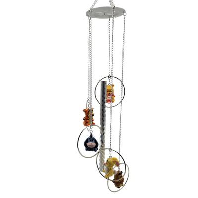 Winnie the Pooh Wind Chime | Good Quality and Handmade Wind Chime | Winnie the Pooh Lovers | Perfect, Unique Gift for Kids | Yard Decor | Shipping Included