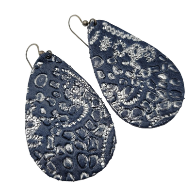 Leather Earrings | Multiple Colors and Designs | EL1000 | Lightweight | Crafted Leather Earrings For Any Occasion | Lasts a Lifetime | Nebraska Earrings | Made with High Quality Materials | Endures Style and Comfort