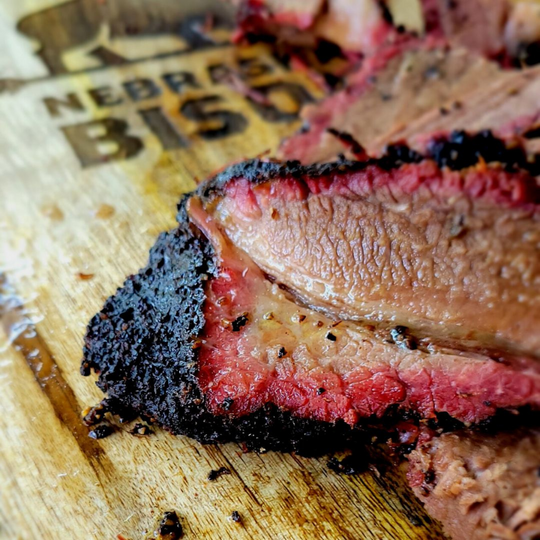 Brisket | 5 lb. | Nebraska Bison | 100% All Natural Bison Meat | Perfect For Smoking or Roasting | Shipping Included | Amazingly Tender | Delicious Bison Flavor | Serve At Holidays, Parties, Or Barbecues