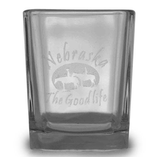 Square Shot Glass | Etched