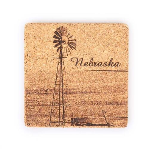 Etched Cork Coaster | Multiple Designs | Single Coaster