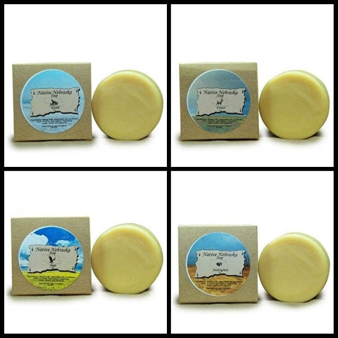 Native Nebraska Soap | Bar Soap | Sheep Milk Soap | Multiple, Fresh Scents | Exfoliating | Cleansing | All Natural | Soothing