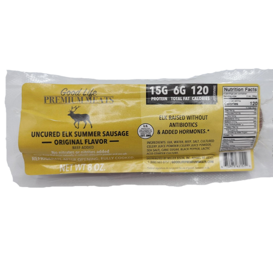 Elk Original Summer Sausage | 8 oz.