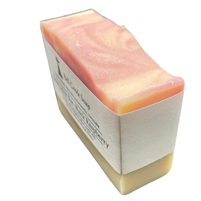 Black Raspberry Goat Milk Bar | 5-6.5 oz. Bar | Made with Goat's Milk | All Natural | Nebraska Made Soap | For Sensitive Skin | Body and Hand Wash | Made with Goat's Milk | Fruity Aroma | Made with Love, Not Chemicals