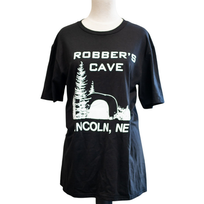 Robber's Cave Classic Adult Tee | Black