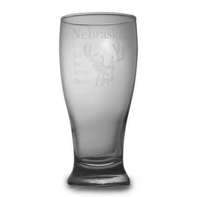 Etched Pilsner Glass | Customizable