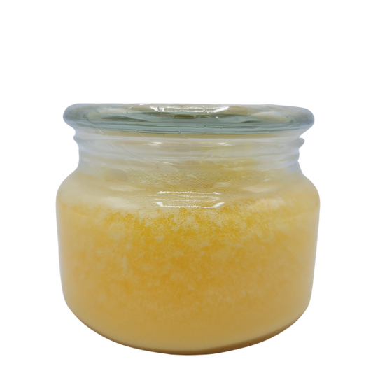 Orange Cream Hand Scrub | Organic Hand Scrub | All Natural | Citrus Scent | Cleansing | Made in Ravenna, NE | Nutt Family