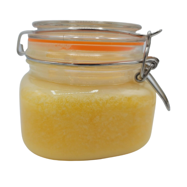 Orange Cream Hand Scrub | Organic Hand Scrub | All Natural | Citrus Scent | Cleansing | Made in Ravenna, NE | Nutt Family