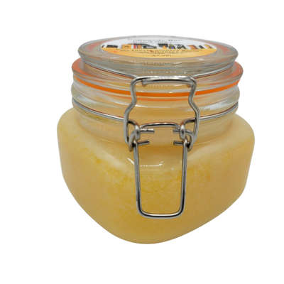 Orange Cream Man Hand Scrub | Organic Hand Scrub | All Natural | Citrus Scent | Cleansing | Moisturizing | Skin Exfoliator | Cleans Pores | Gentle and Soothing | Makes for an Excellent Gift