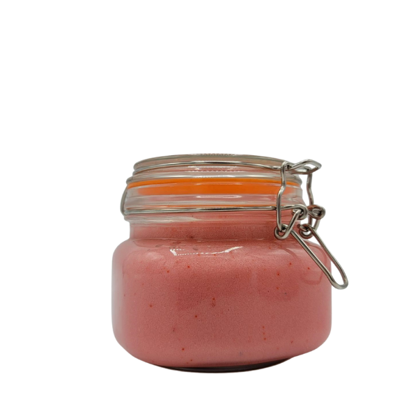 Pink Lemonade Hand & Body Scrub | Organic Scrub | Relieves Pores | Skin Exfoliator | Made in Ravenna, NE | Nutt Family