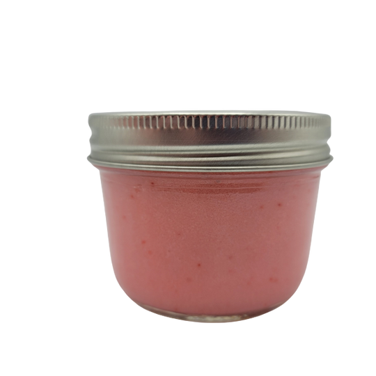 Pink Lemonade Hand & Body Scrub | Organic Scrub | Relieves Pores | Skin Exfoliator | Made in Ravenna, NE | Nutt Family