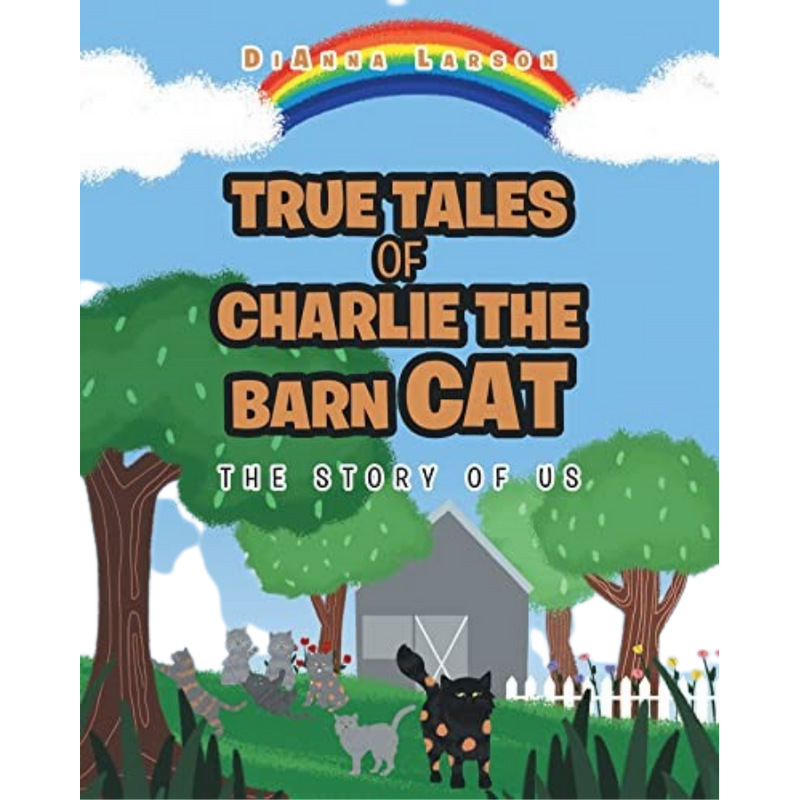 Stuffed Barn Kitten With True Tales of Charlie the Barn Cat Book