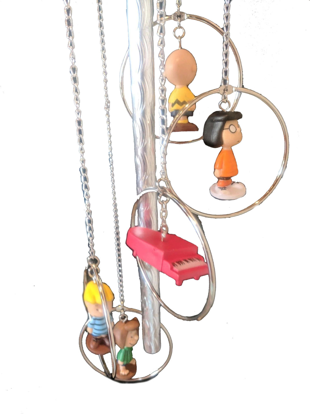 Peanuts Characters Wind Chime | Schroeder's Piano | Good Quality and Handmade Wind Chime | The Peanuts Movie Lovers | Perfect, Unique Gift for Kids | Yard Decor | Shipping Included