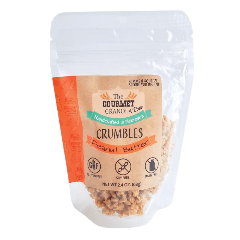 Peanut Butter Crumbles | 2.4 oz. Bag