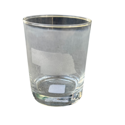 Double Old Fashion Rocks Glass with Etch | Customizable