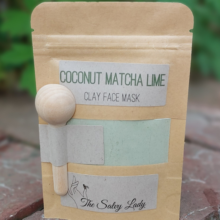 Clay Face Mask | Multiple Scents | 1 oz. | Cleans, Smooth, & Hydrate | Spa Day | Made in Omaha, NE | The Salvy Lady