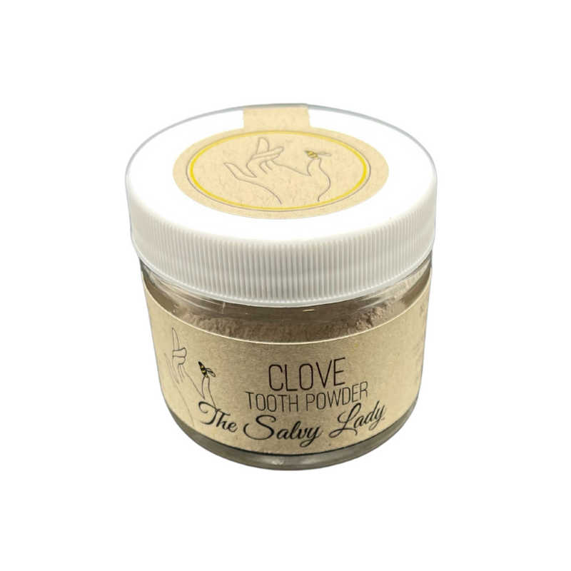 Tooth Powder | 2 oz | Multiple Scents | The Salvy Lady | Fluoride Free | Polishes Teeth | Aids in Remineralization | Freshens Breath | Made in Nebraska | Made with Natural Ingredients | Oral Health at Its Finest | Fast Results