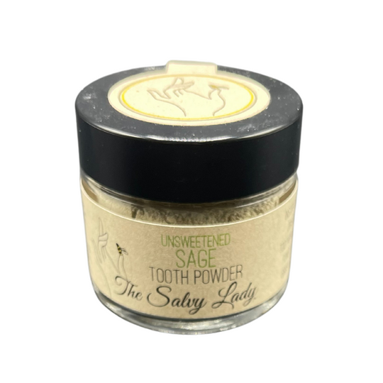 Tooth Powder | 2 oz | Multiple Scents | The Salvy Lady | Fluoride Free | Polishes Teeth | Aids in Remineralization | Freshens Breath | Made in Nebraska | Made with Natural Ingredients | Oral Health at Its Finest | Fast Results