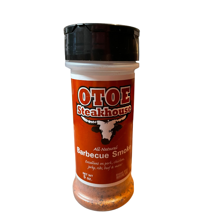 Otoe Steakhouse BBQ Seasoning | Pack of 3 | 5 oz. | All Natural Seasoning | Pairs Great With Pork, Chicken, Jerky, Ribs, Beef, and More! | Try in Dips and Marinades | Taste of Nebraska | Packed with Hickory Smoke Flavor | Made with Simple Ingredients