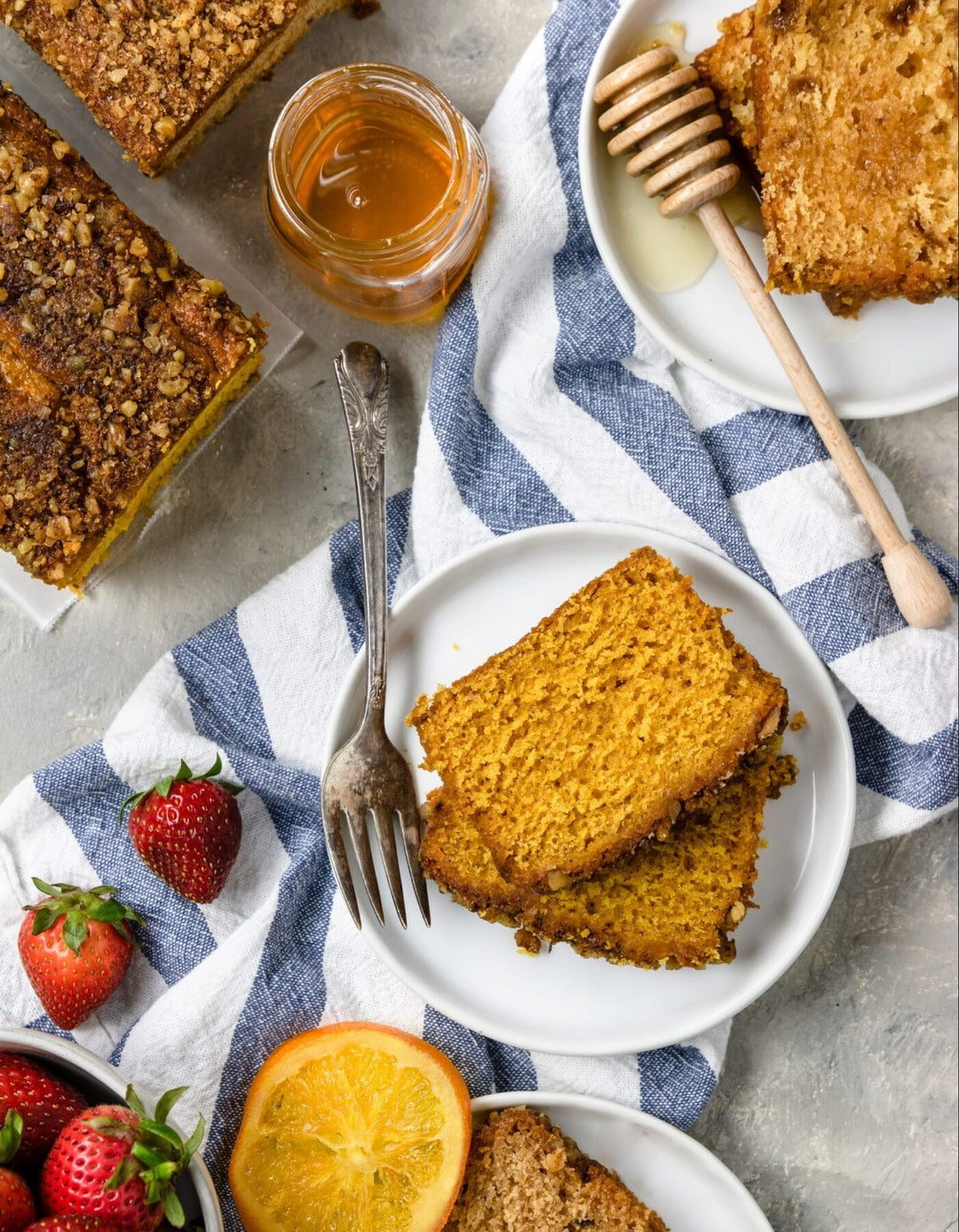 Pumpkin Streusel Coffee Cake | Special Treat | 16 oz Box | Full Of Flavor | Perfect Balance Of Pumpkin & Streusel Topping | Nostalgic Fall Flavor We All Love | Sweet, Spiced Cake | Certified Kosher | Nebraska Bakery