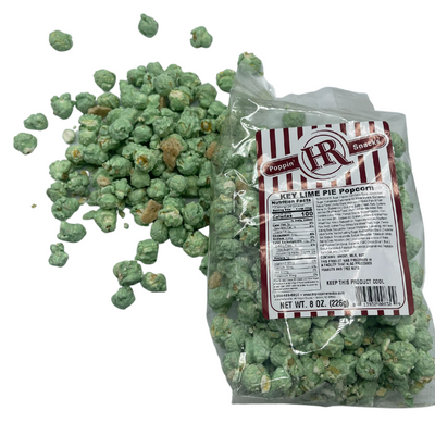 Key Lime Popcorn | Made in Small Batches | Party Popcorn | Vibrant, Fresh Flavor | Key Lime Pie Popcorn | Sweet Treat | Popped Popcorn Snack | Ready to Eat