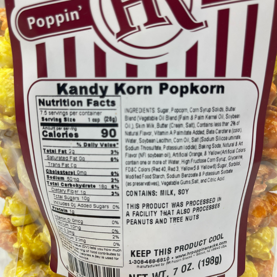 Kandy Korn Popcorn | 7 oz | HR Poppin' Snacks