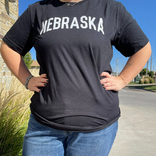 Nebraska T-Shirt | Black