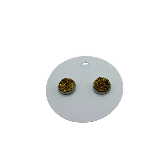 Round Resin Earring