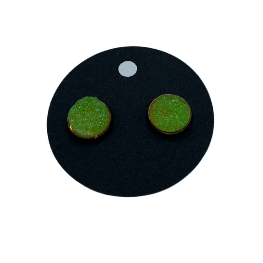 Round Resin Earring