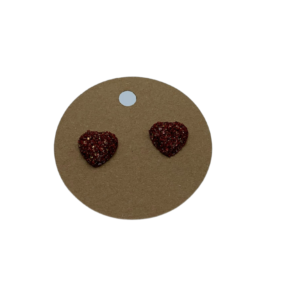 Heart Resin Earring