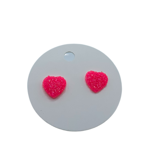 Heart Resin Earring