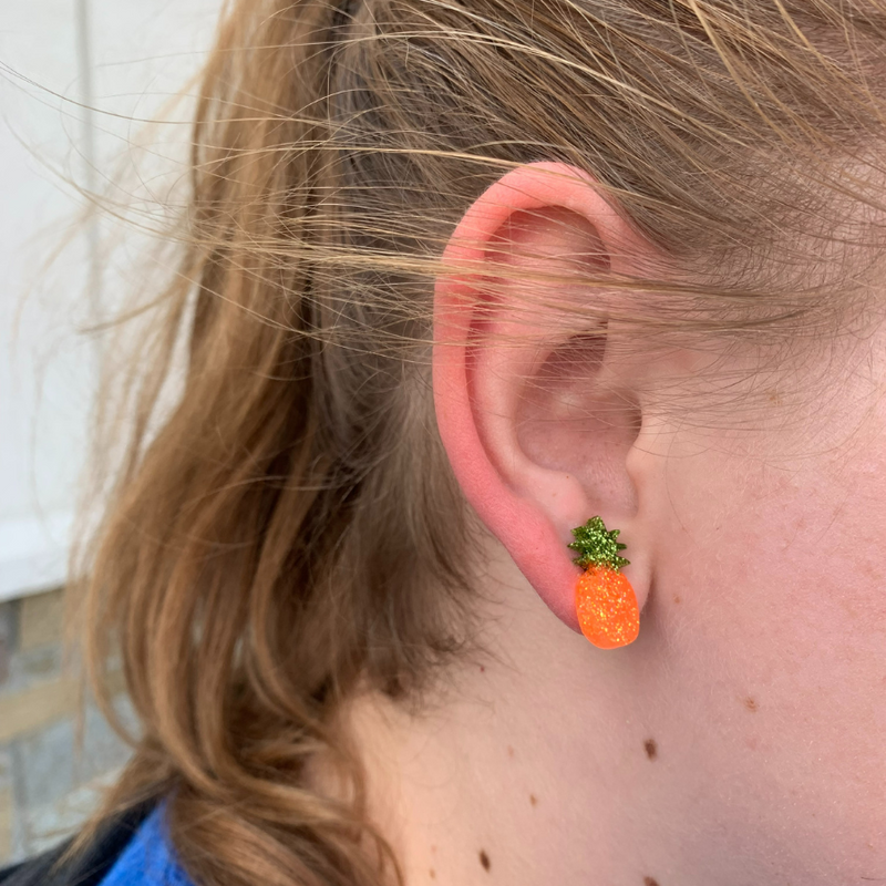 Flower Resin Earring