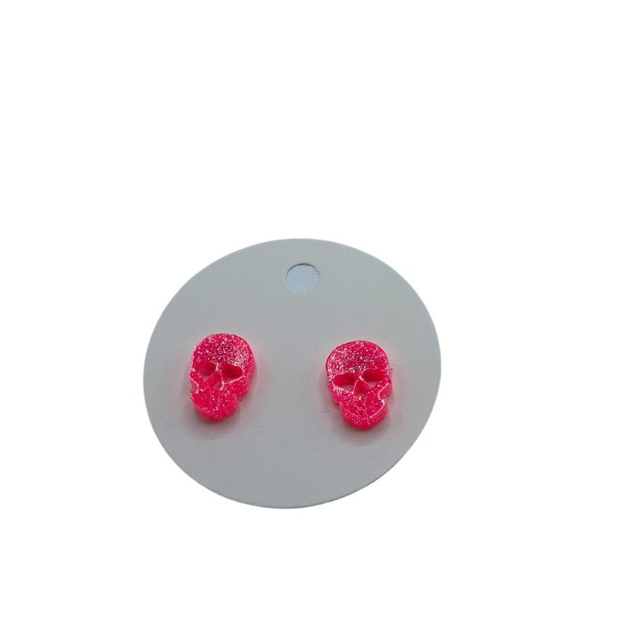 Skull Resin Earring