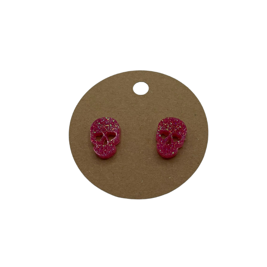 Skull Resin Earring