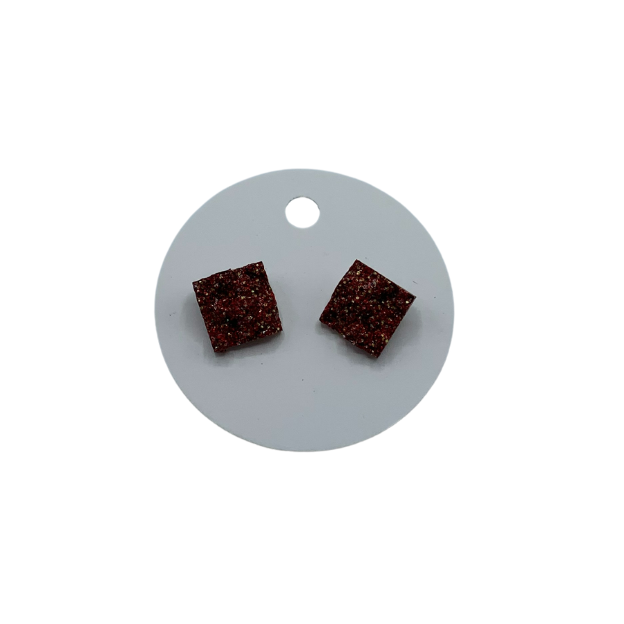 Square Resin Earring