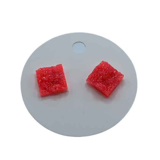 Square Resin Earring